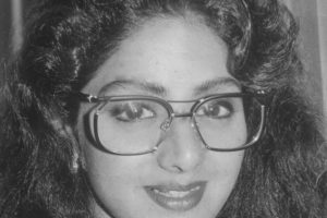 Sridevi on her arrival in Guyana on May 14,  1994. She was here as part of a tour that included actors Amitabh Bachchan, Anil Kapoor and Anupam Kher. (SN file photo)