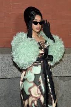 Cardi B at Marc Jacobs