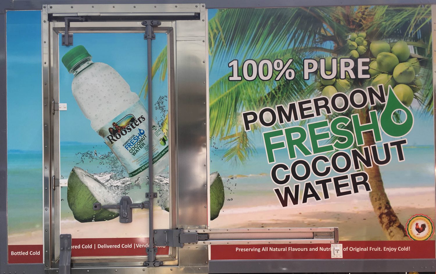 Rooster brand coconut water