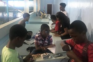 Young STEM Guyana disciples 