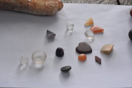 Some of the semi-precious stones found at Monkey Mountain and in its immediate surroundings
