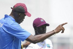 Sir Curtly Ambrose (left) … one of 25 new Level Three certified coaches.
