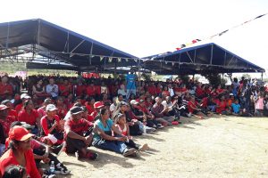 Part of the gathering at Babu John
