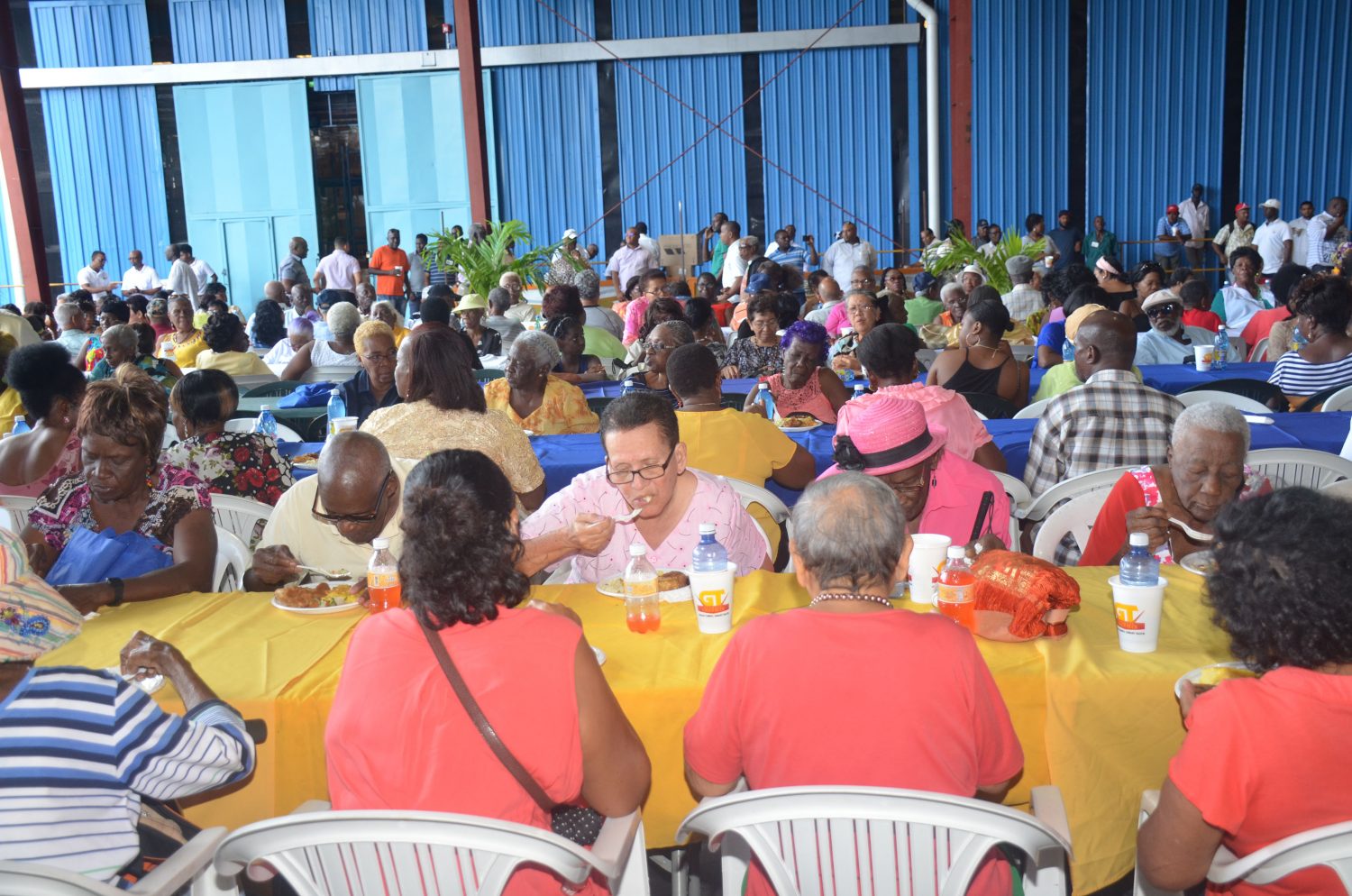 A section of the attendees at the luncheon (Banks DIH photo)