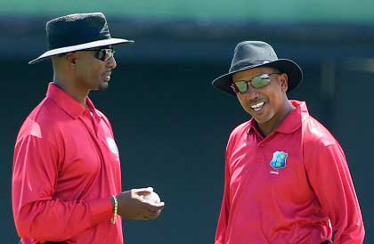 Windies Cricket on X: Best wishes to umpires Gregory Brathwaite and Joel  Wilson who will be standing in today's opening round of the @ICC Cricket  World Cup Qualifier in Zimbabwe #CWCQ  /