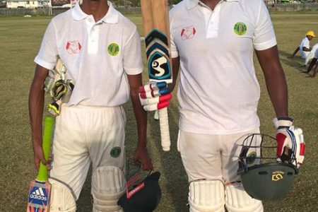 Javed Karim (10 not out) and Alex Algoo (83 not out) has put Berbice in a strong position heading into day two.