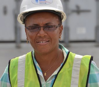Heidi Gillette, Project Manager, R. Bassoo and Sons construction company. (DPI photo)
