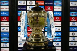 Vivo Indian Premier League Trophy 2016. Photo courtesy: IPL Indian Premier League facebook page