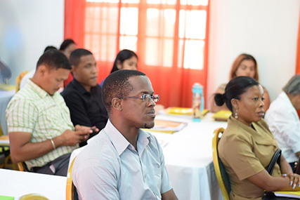 Some of the participants in the training. (DPI photo)