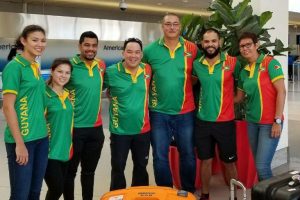 Guyana’s squash contingent off to Commonwealth Games 