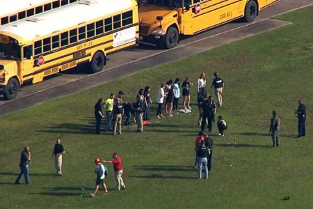 A scene from near the school (ABC News photo)