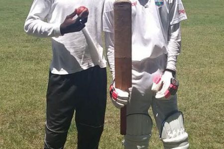 Troy Simpson (5-11) and Joshua Blackman (55) provided Hope Secondary with the first innings lead which helped them to advance to the next round.