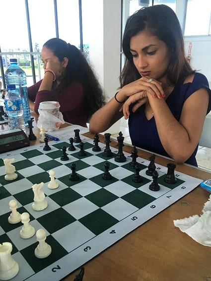 Varona-Thomas crowned Female Chess Champion - Guyana Times