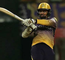 KKR’s West Indies star Sunil Narine … top-scored with 75 in a winning cause.

