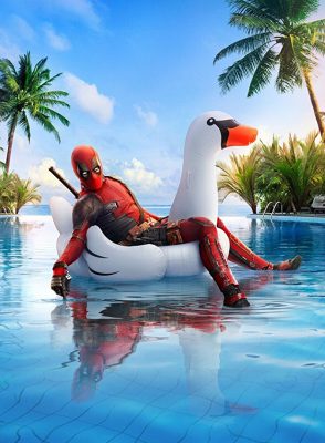 Ryan Reynolds in one of the bizarre ads for “Deadpool 2”