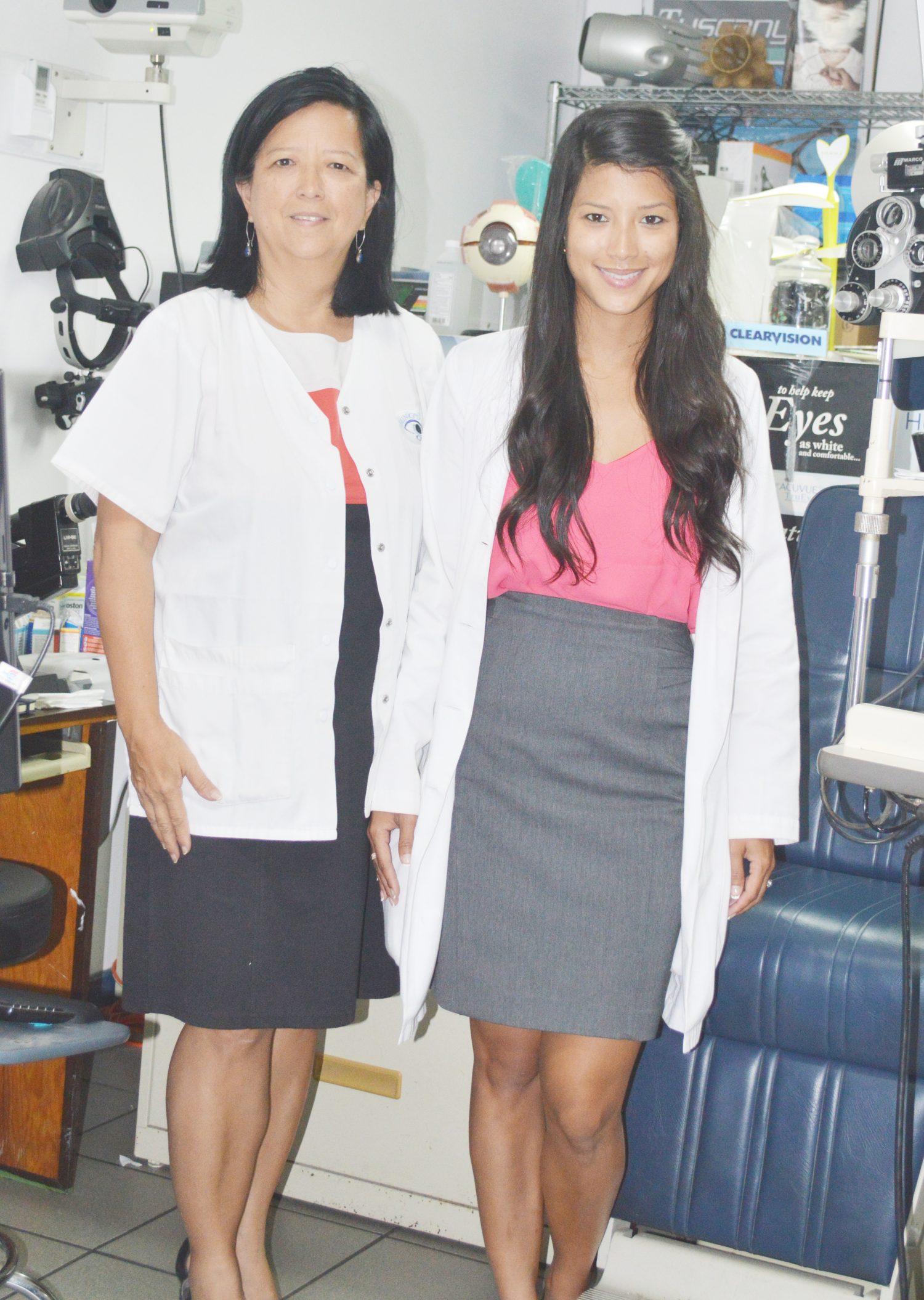 Dr Michelle Ming and her daughter Dr Calista Siobhan Ming
