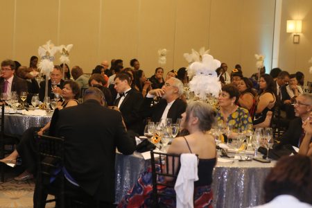Some of the attendees at last Saturday’s 26th Annual Tourism and Hospitality Association of Guyana President’s Awards and Masquerade Ball. (Terrence Thompson photo)
