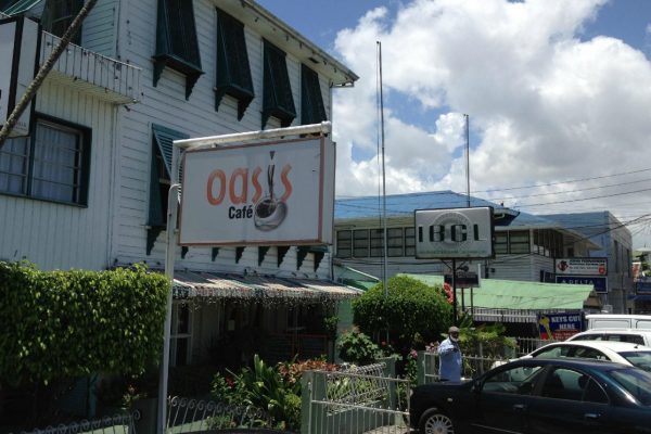 Oasis Café on Carmichael Street