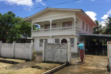 Damodar Panday’s La Bonne Intention, East Coast Demerara house, where he was found dead