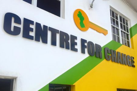 Centre For Change. AFC HQ. (AFC Guyana photo)