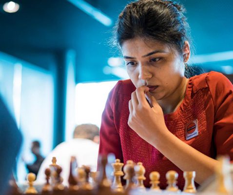 Soumya Swaminathan, India’s finest woman chess player, will not compete in the Asian Nations Cup Chess Championship scheduled to be held in Iran next month. Swaminathan, a lawyer, 29, has refused to wear a hijab during the championship, and therefore becomes ineligible to participate. She cited a violation of her rights to freedom of expression. (Photo: Lennart Ootes)      