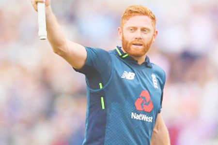 England batsman ran amok yesterday at Trent Bridge racking up a world record One-Day International score of 481-6 to defeat Australia by 242 runs for a 3-0 lead in the five match series.  The England batsmen, led by centuries from Alex Hales, 147, and Jonny Bairstow, 139, struck 41 fours and 21 sixes in what is their biggest win against Australia and Australia’s heaviest defeat in a One-Day International.
