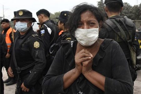 Survivors and rescue workers (BBC photo)