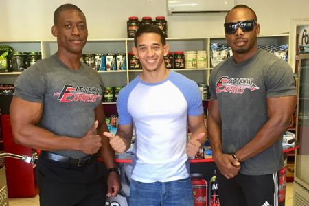 Fitness Express athletes, Kerwin Clarke and Emmerson Campbell were lauded by the CEO of the entity, Jamie McDonald for winning the bodybuilding and physique titles at the just concluded National Senior Championships.