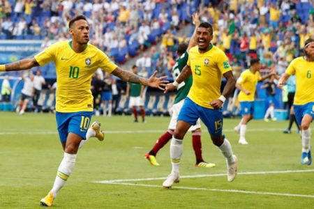 Brazil’s Neymar could be a key figure in tomorrow’s quarter-final clash against Belgium. (Reuters photo)