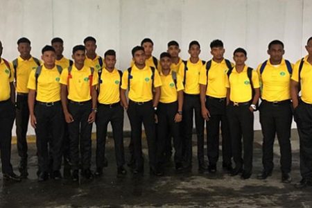 Guyana’s National Under-17 team