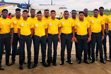 Guyana Under-19 cricketers departing to defend their titles
