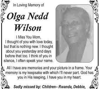 Olga Need Wilson