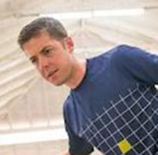 Chris Binnie created history by winning a silver medal at the Pan American Squash Championships
