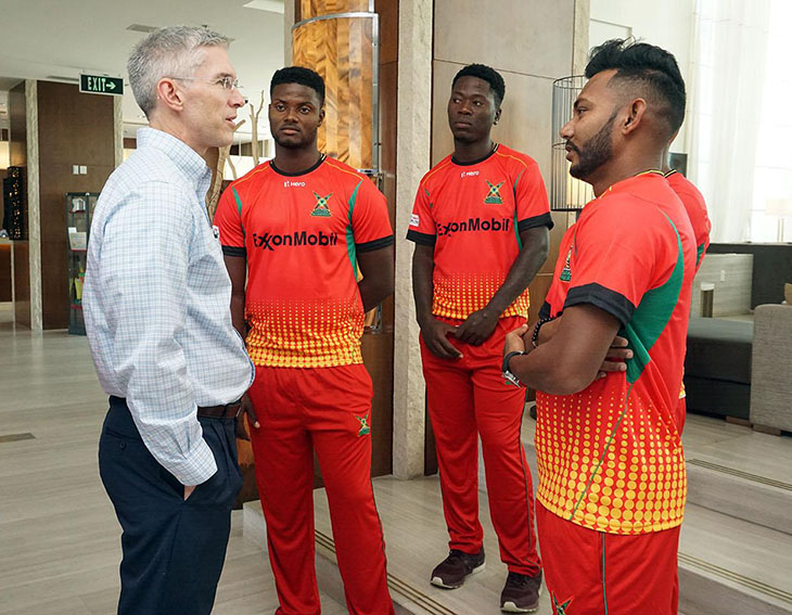 GUYANA  WARRIORS, EXXONMOBIL EXTEND EXCLUSIVE SPONSORSHIP FOR SEVENTH  YEAR 