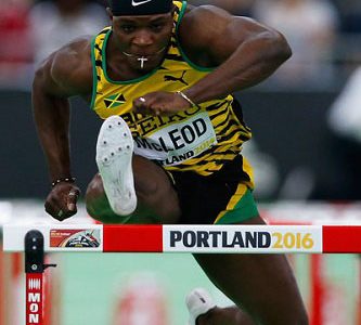 Injuries have forced Omar McLeod to miss the rest of the 2018 season
