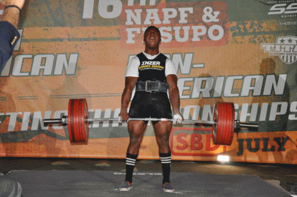 Carlos ‘The Showstopper’ Petterson won two gold medals at the 16th Annual IPF/ NAPF North American Regional Powerlifting Championships