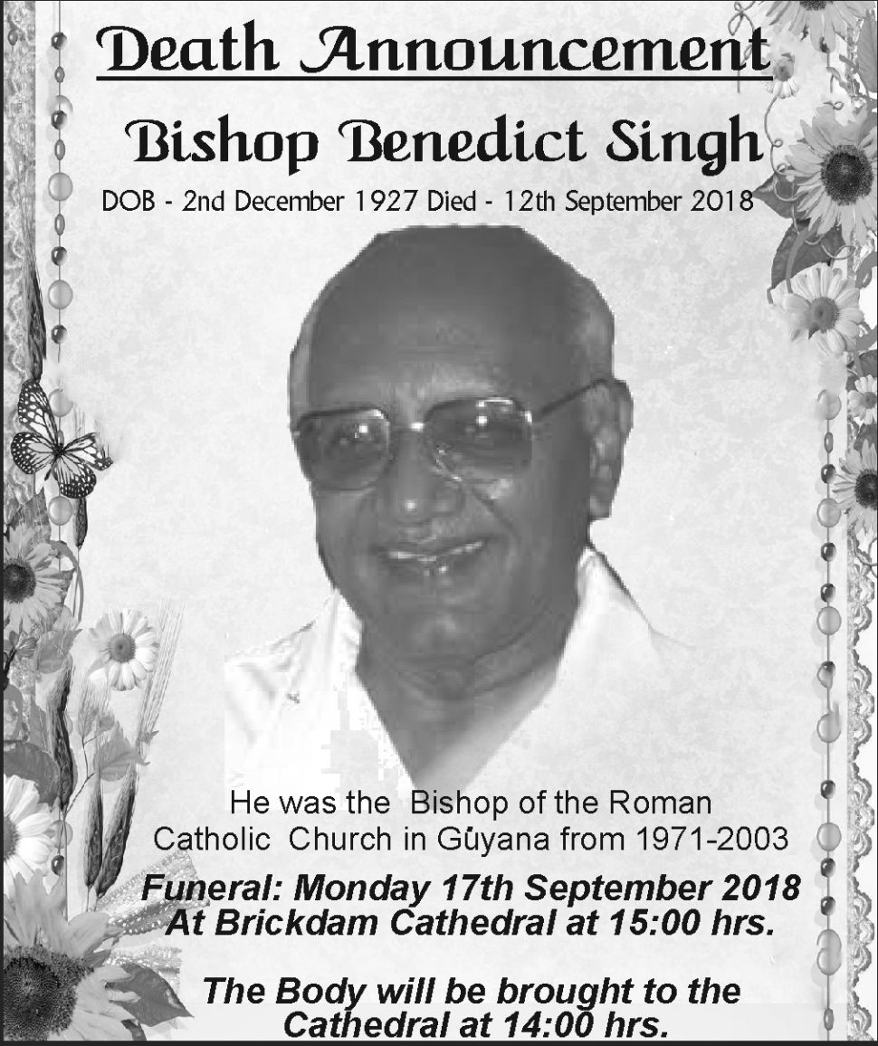 Bishop Benedict Singh