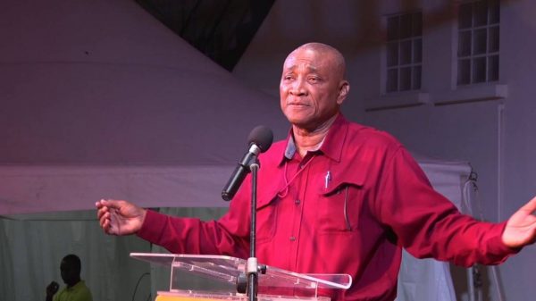 Opposition Leader Bishop Joseph Atherley