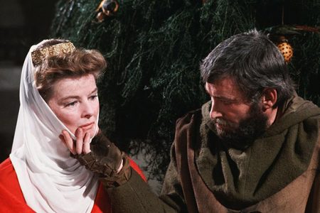 Katharine Hepburn and Peter O’Toole in the “Lion in Winter”