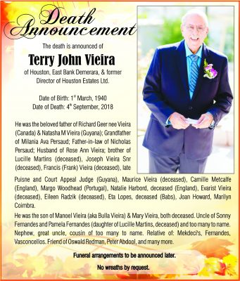 Terry John Vieira