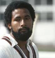 Fast bowling legend Sir Andy Roberts.