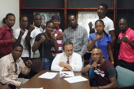 The GBBC organized event which starts at 20:00hrs, became official yesterday after the ink dried on the boxers’ respective contracts. According to President of the Guyana Boxing Board of Control (GBBC), Peter Abdool, the card which will be staged in exactly three weeks promises to be the start of resuscitating the ‘Sweet Science’ locally.
