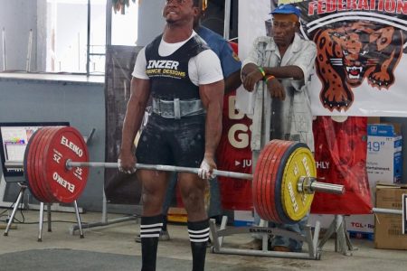 Powerlifting standout, Carlos Petterson-Griffith continues to add hardware to his cabinet. Yesterday, ‘The Showstopper’ showed his strength prowess without the assistance of lifting equipment, starting with a best squat of 305 kg and a bench press of 160kg. On his way to lifting the overall title with 509.490 wilks points, Petterson deadlifted a national record, easily pulling 345kg off the mat.
