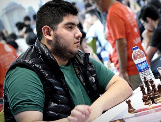 Seventeen-year-old Iranian chess grandmaster Parham Maghsoodloo who, up to Thursday, was leading the 2018 World Juniors Chess Tournament in Gebze, Turkey, which ends today. Maghsoodloo had accumulated 7½ points from eight games, which is an impressive score taking into consideration the competition he encountered. Maghsoodloo has a FIDE Elo rating of 2649. (Photo by Amruta Mokal)