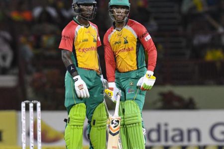 Sherfane Rutherford (left) and Shimron Hetmyer (right) have made a significant impact for Warriors this season (CPL Photo) 
