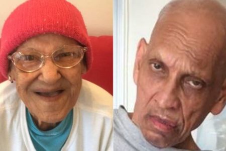 Jasmattie Mohan Basdeo, 92, (left) and her son, Mahandranauth Basdeo, 72, who Canadian police say are missing. (Montreal Police handout)