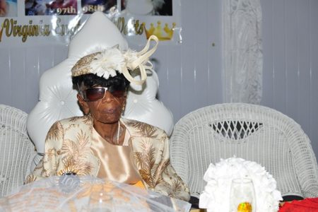 Centenarian, Virginia Euphemia
Watts (DPI photo)