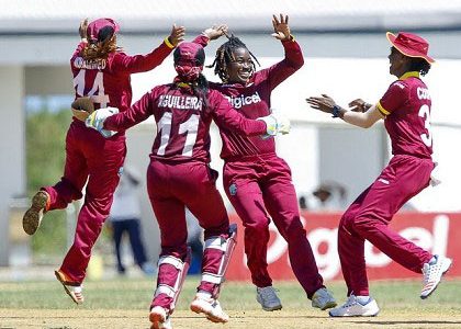 West Indies Women … set to face South Africa at Kensington Oval.
