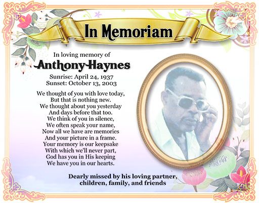 Anthony Haynes