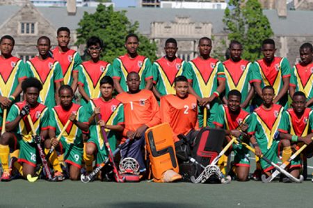 Flashback: Guyana’s Junior National Men’s Team at the 2016 Junior Pan American Championships in Toronto, Canada.